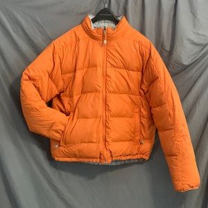 L. L. Bean Men’s Puffer Coat, Goose Down Filled, Reversible, Size XL